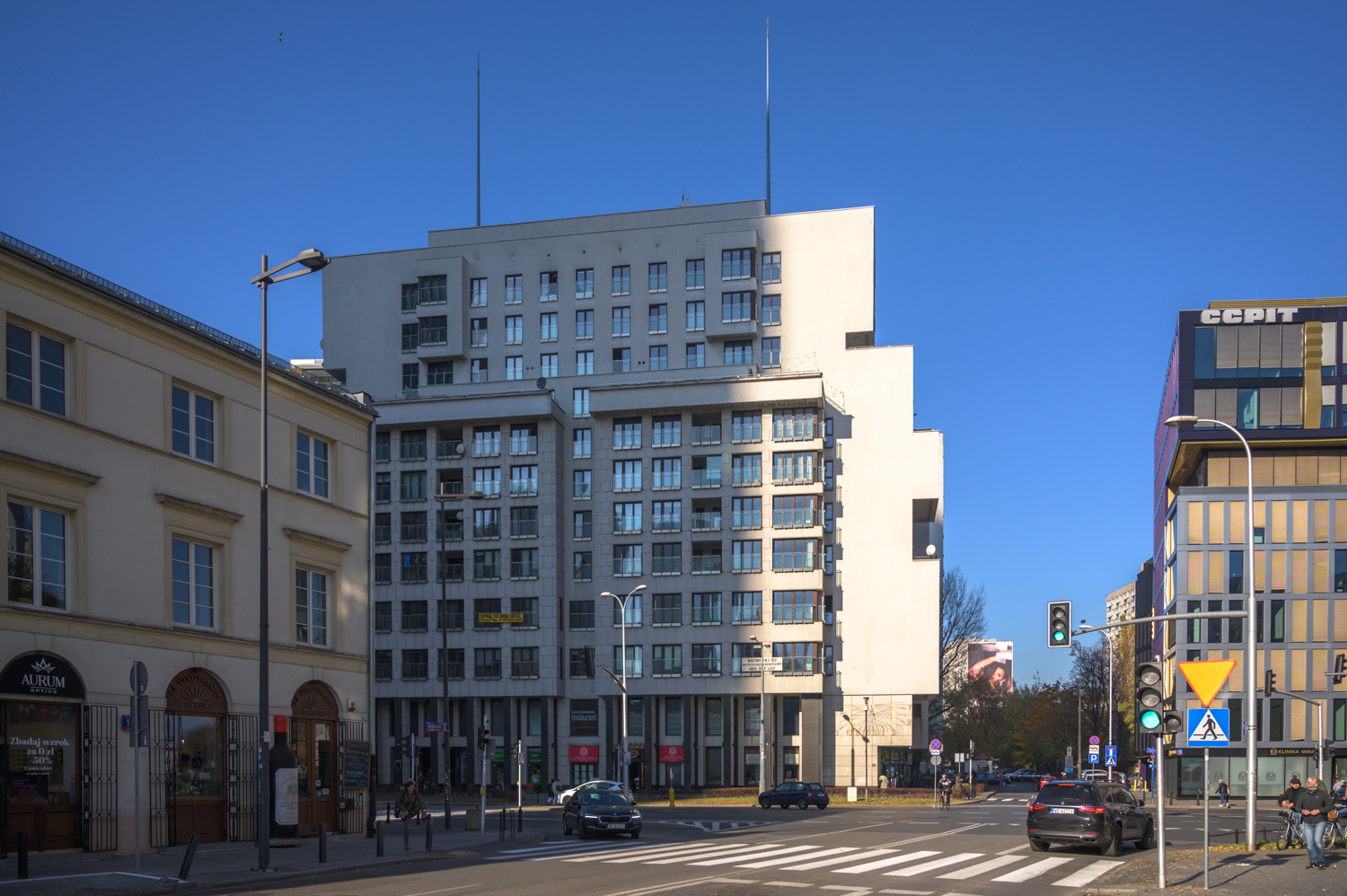 Zdjęcie architektury budynku Budynek mieszkalno-usługowy